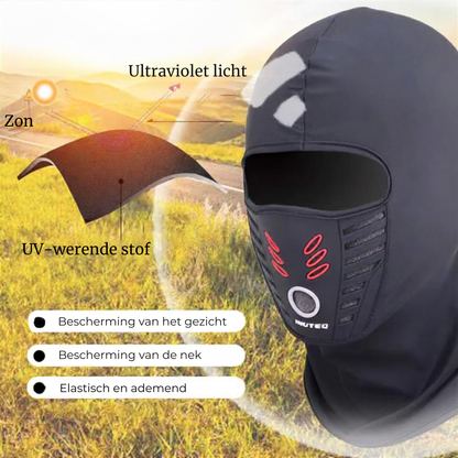 Aoroshield gezichtsmasker - winddicht en thermisch