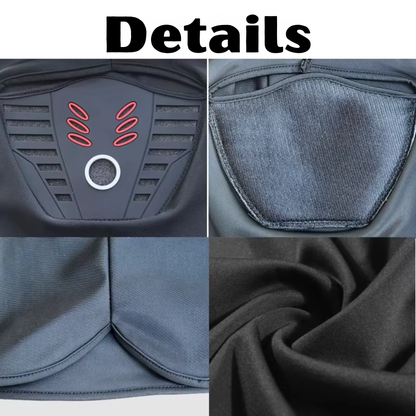 Aoroshield gezichtsmasker - winddicht en thermisch