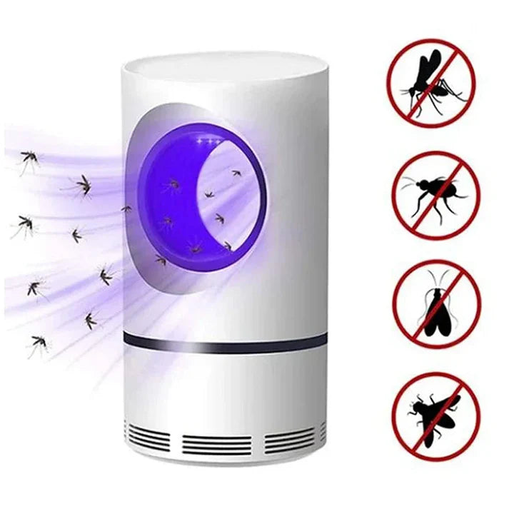 Mosqura SilentShield- Geluidsarme Insectenval met USB-Voeding