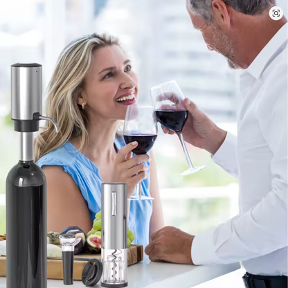 VinoMaster Set - Open, schenk en bewaar wijn als een pro