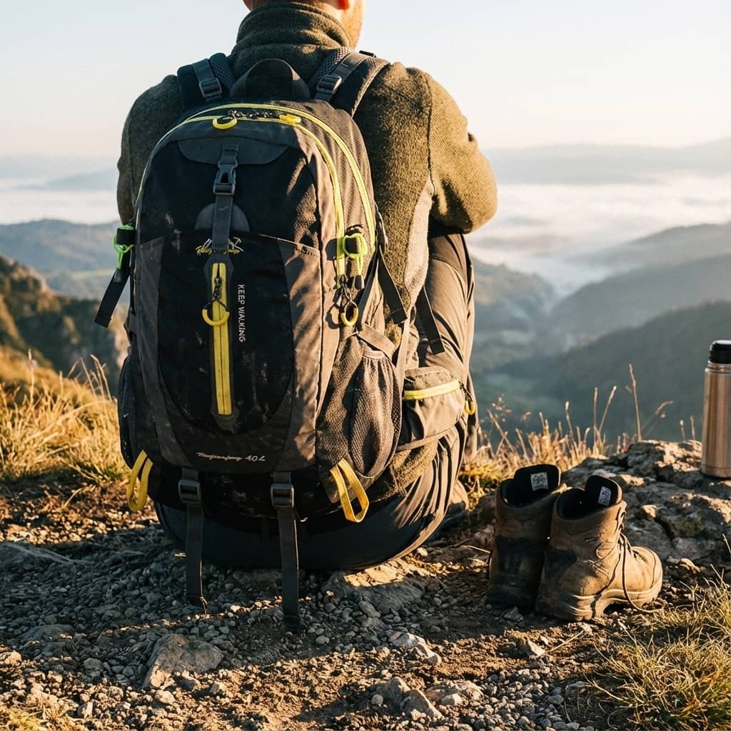 AJ Trek Lite 40 – 40L Waterdichte & Ultralichte Hiking Rugzak